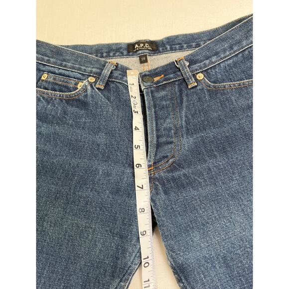 A.P.C Laver Button Fly Denim Jeans Size 29 - Picture 6 of 10